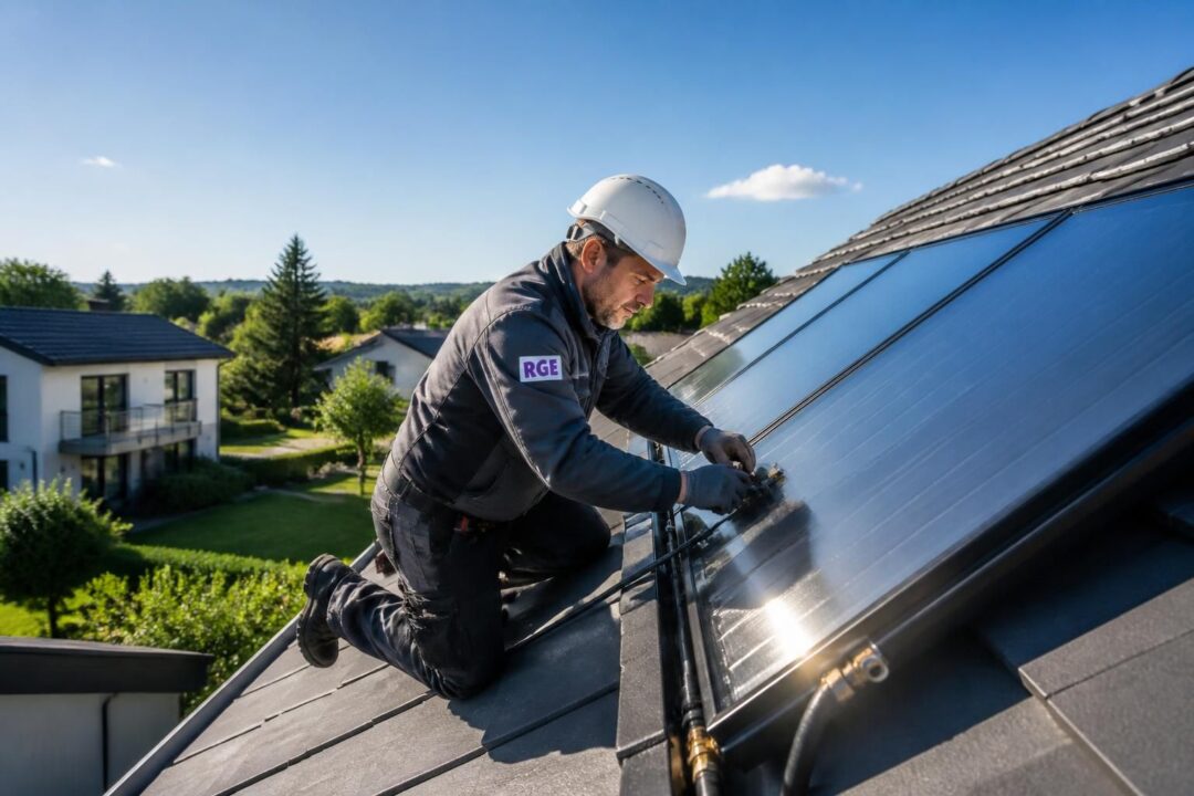 trouvez un installateur chauffe-eau solaire certifié rge pour garantir des travaux de qualité, bénéficier d'aides financières et optimiser votre consommation d'énergie renouvelable.
