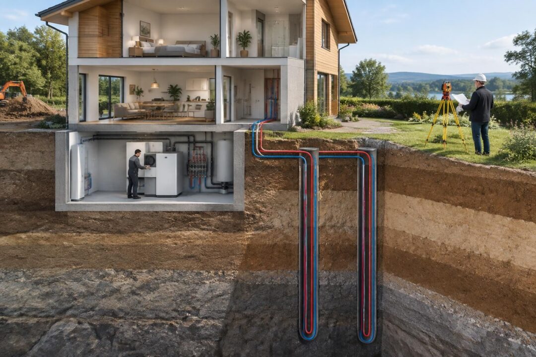 découvrez comment dimensionner une pompe à chaleur géothermique selon les besoins de votre logement, le terrain et le système de chauffage.